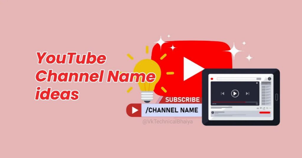 Youtube Channel Name Kaise Choose Karein
