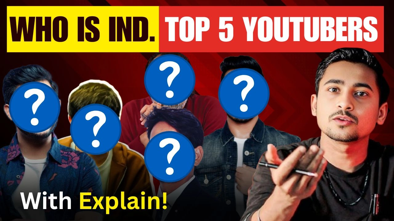 Top 5 Indian Youtubers