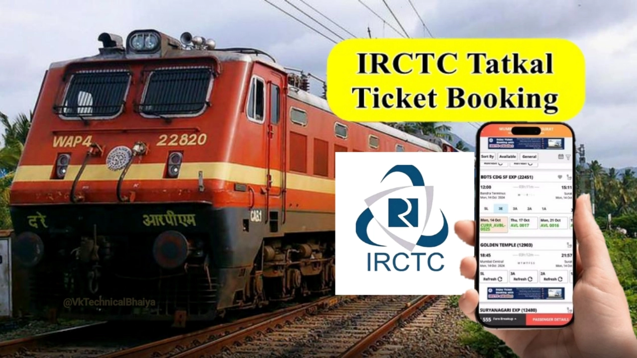 Tatkal Ticket Booking
