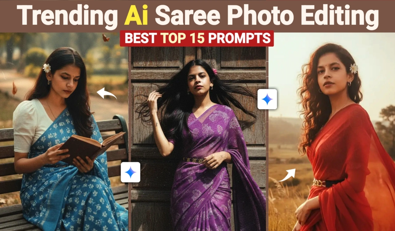 Gemini AI Prompt Saree Photos