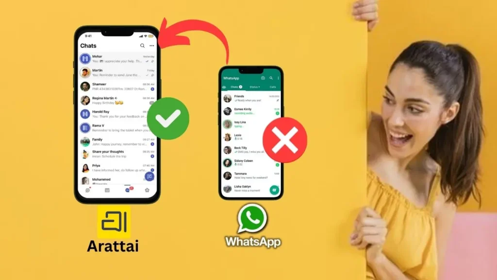 How to switch WhatsApp to Arattai in hindi: Whatsapp से Arattai ऐप में स्विच कैसे करें